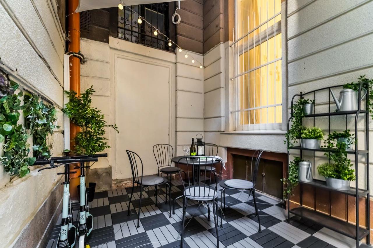 Bpr Vintage Garden Apartment With Terrace & Sauna Budapest Exterior foto